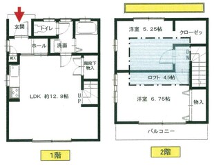 メゾンド風　弐番館の物件間取画像